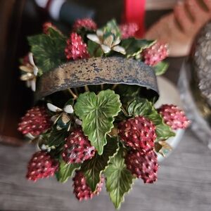 Vintage CARTIER Strawberry Basket- Handmade Sterling